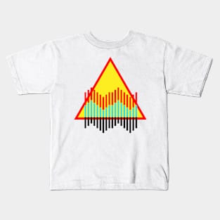 Retro Triangle Kids T-Shirt